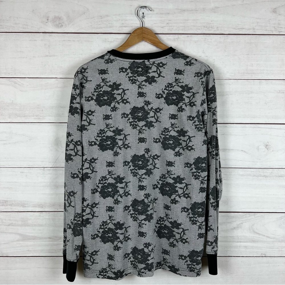 Supreme Floral Long Sleeve Shirt Medium - Picture 2 of 5